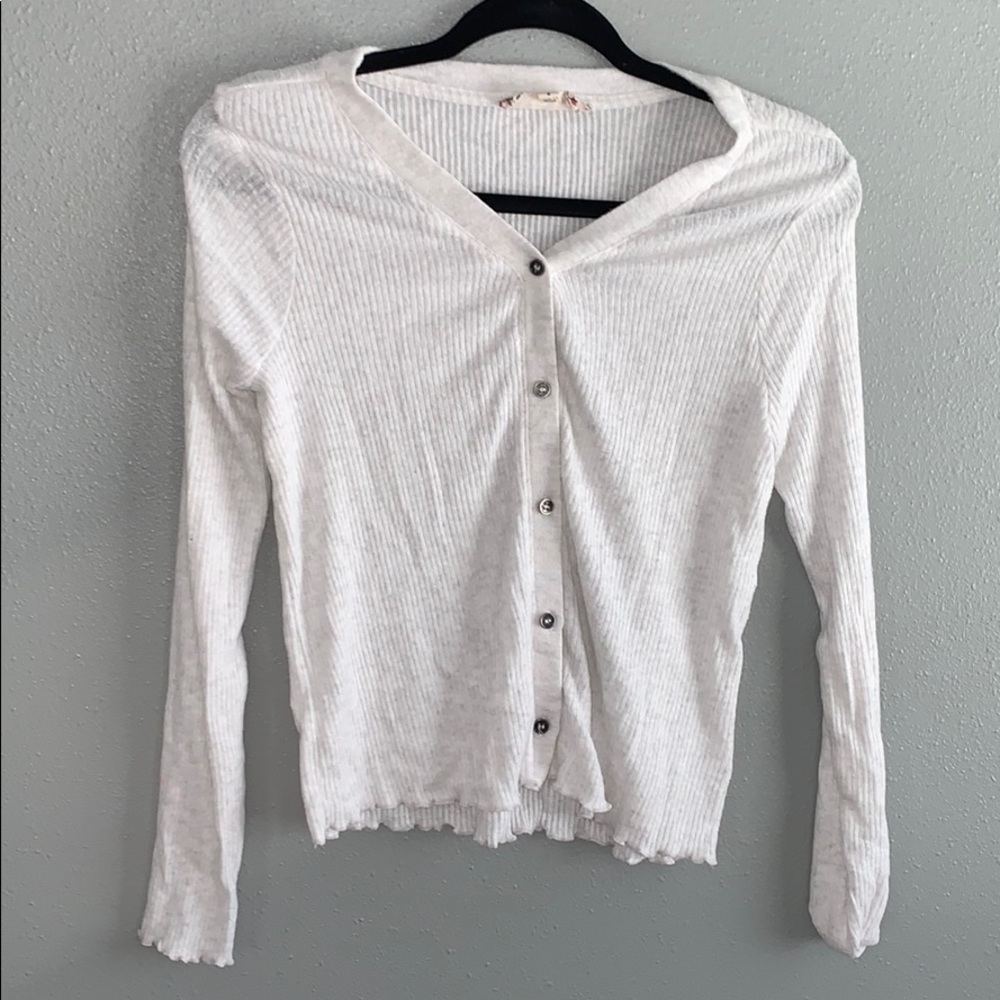 Very soft cardigan cream